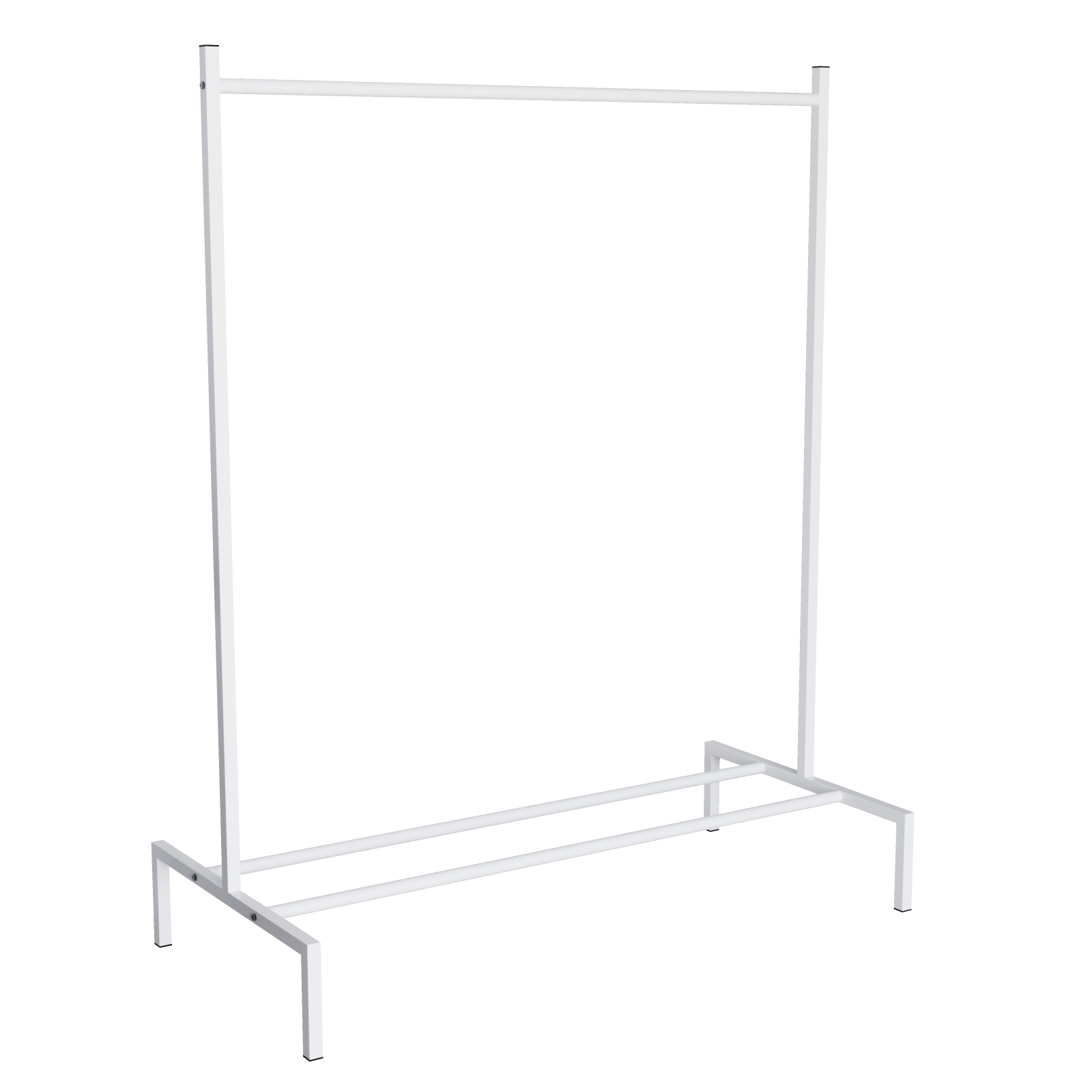 Kleiderständer LABOL S - weiß - 103 cm breit