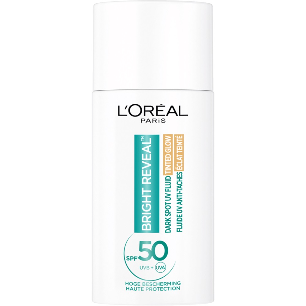 L’Oréal Skin Bright Reveal Uv Fluid Niacinamide SPF 50+ Tinted Glow Medium (50 ml)
