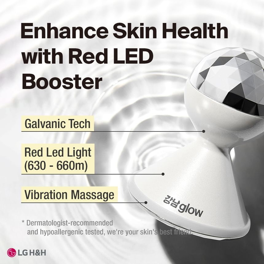 GANGNAM glow - Galvanische rode LED Boster