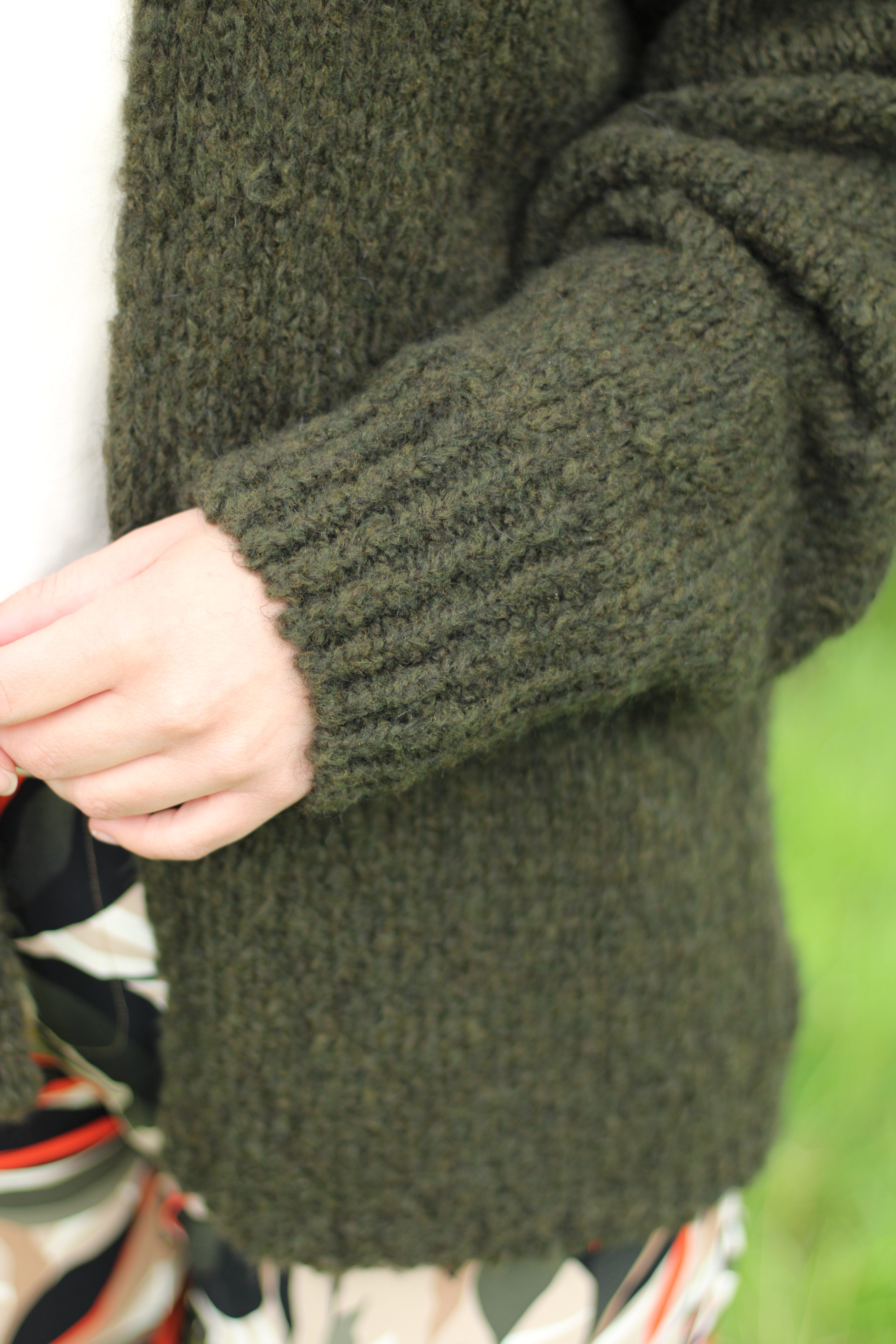 Zoso - Jessica Knitted Cardigan - Army