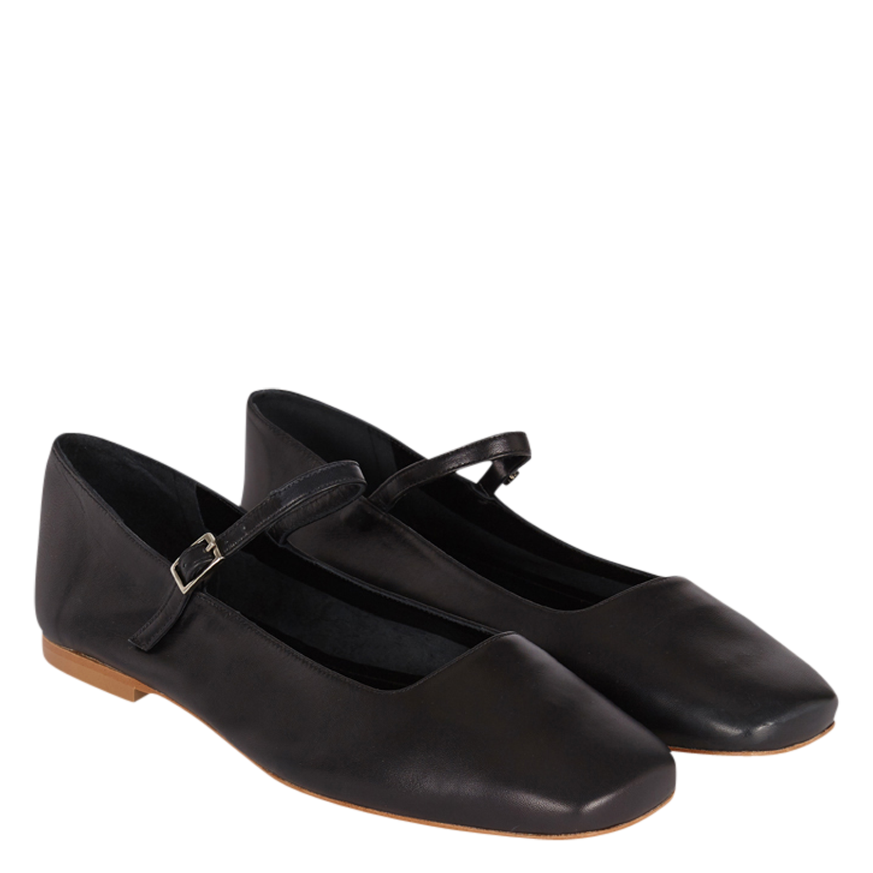 JULIETA - Ballerines en cuir | Noir