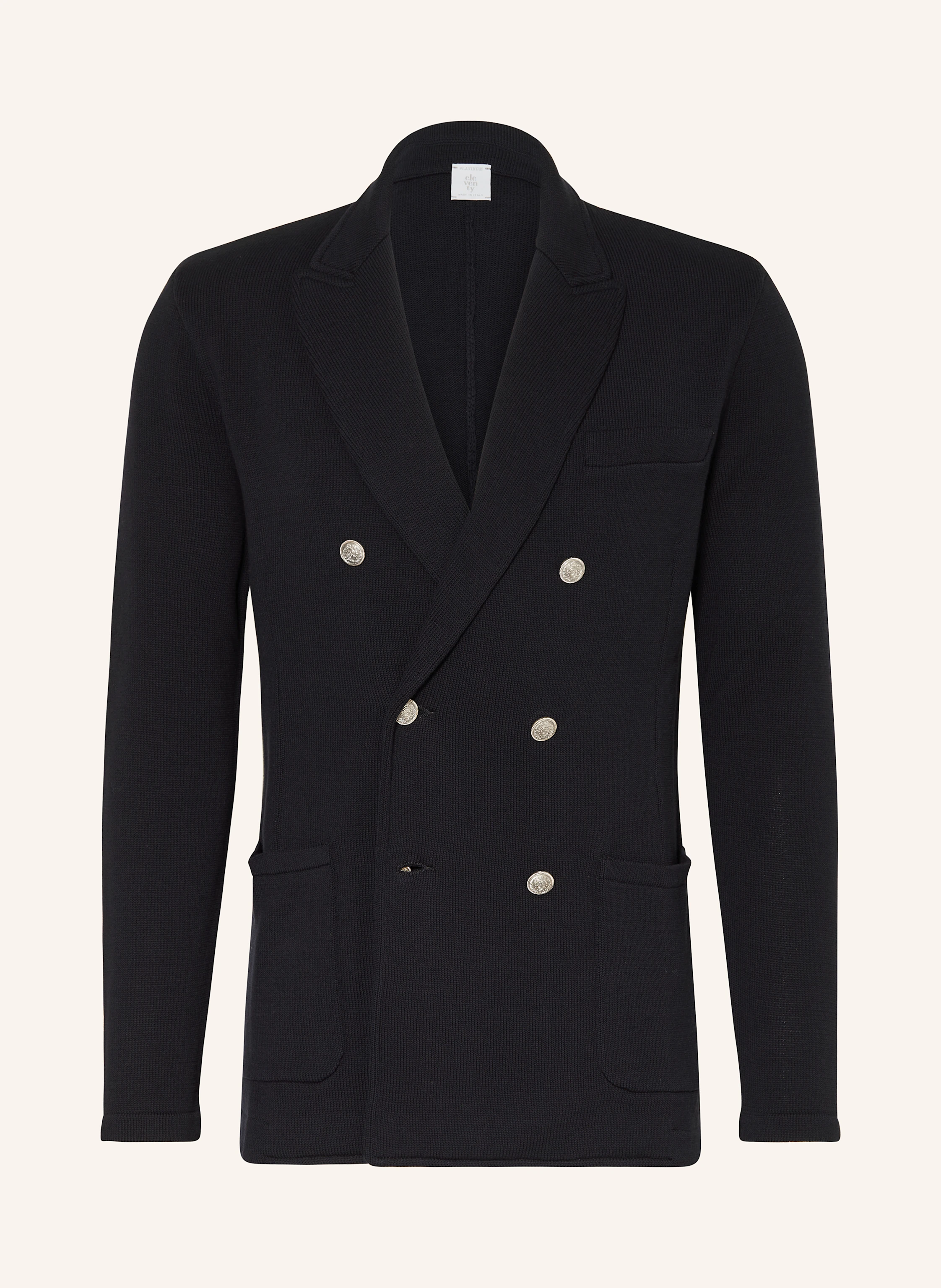 eleventy Stricksakko Extra Slim Fit