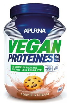 Boisson proteinée Apurna Vegan Cookie & Cream - 660g