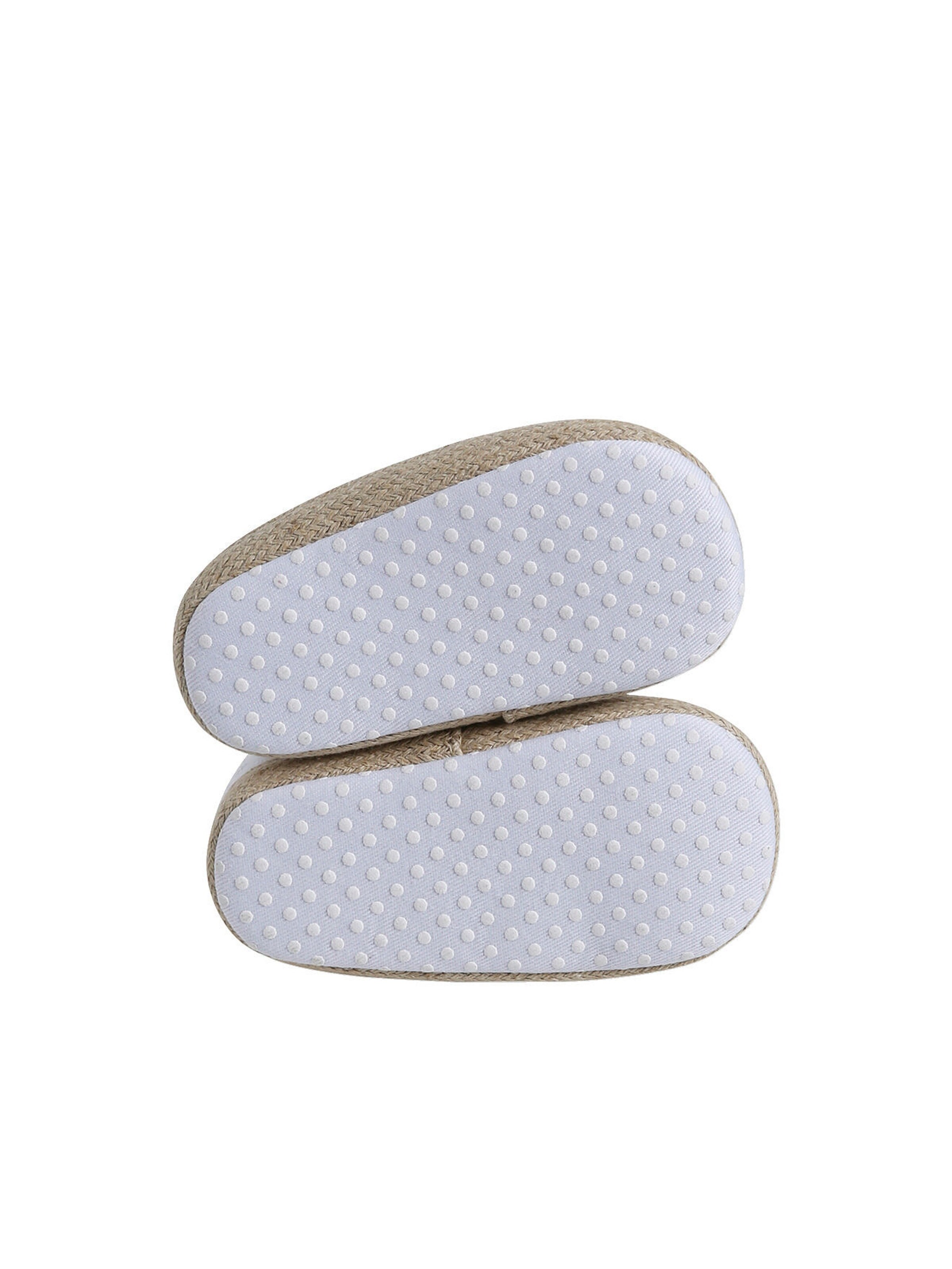 Vertbaudet Baby Schuhe mit Lochmuster & Gummizug weiß