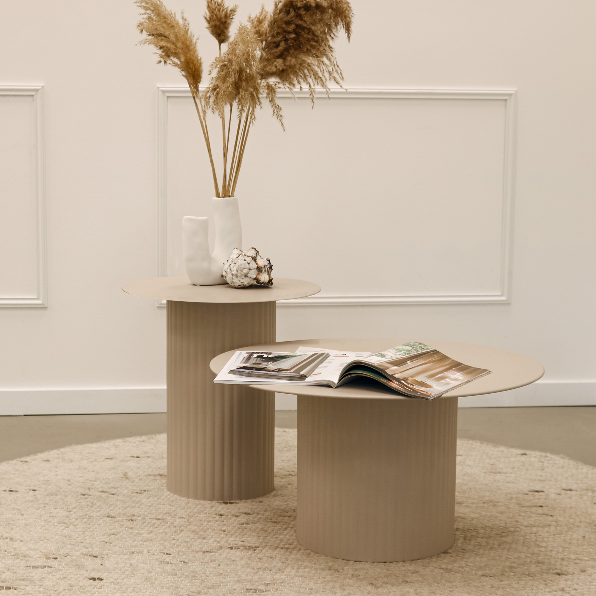 Kick bijzettafel Tilo L - Beige