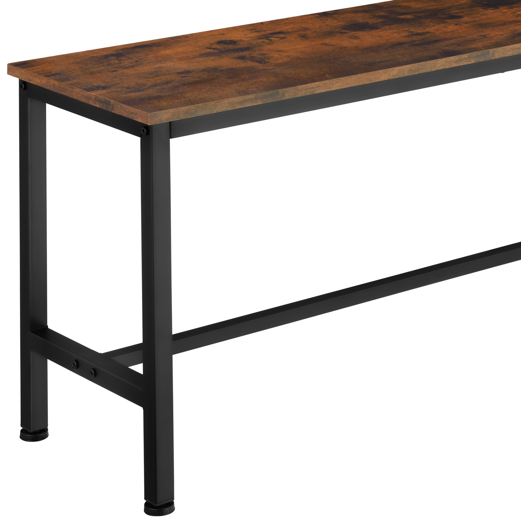 tectake® 2er Set Sitzbank, Industrial Style, Belastbarkeit 200 kg, 108 x 32,5 x 50 cm