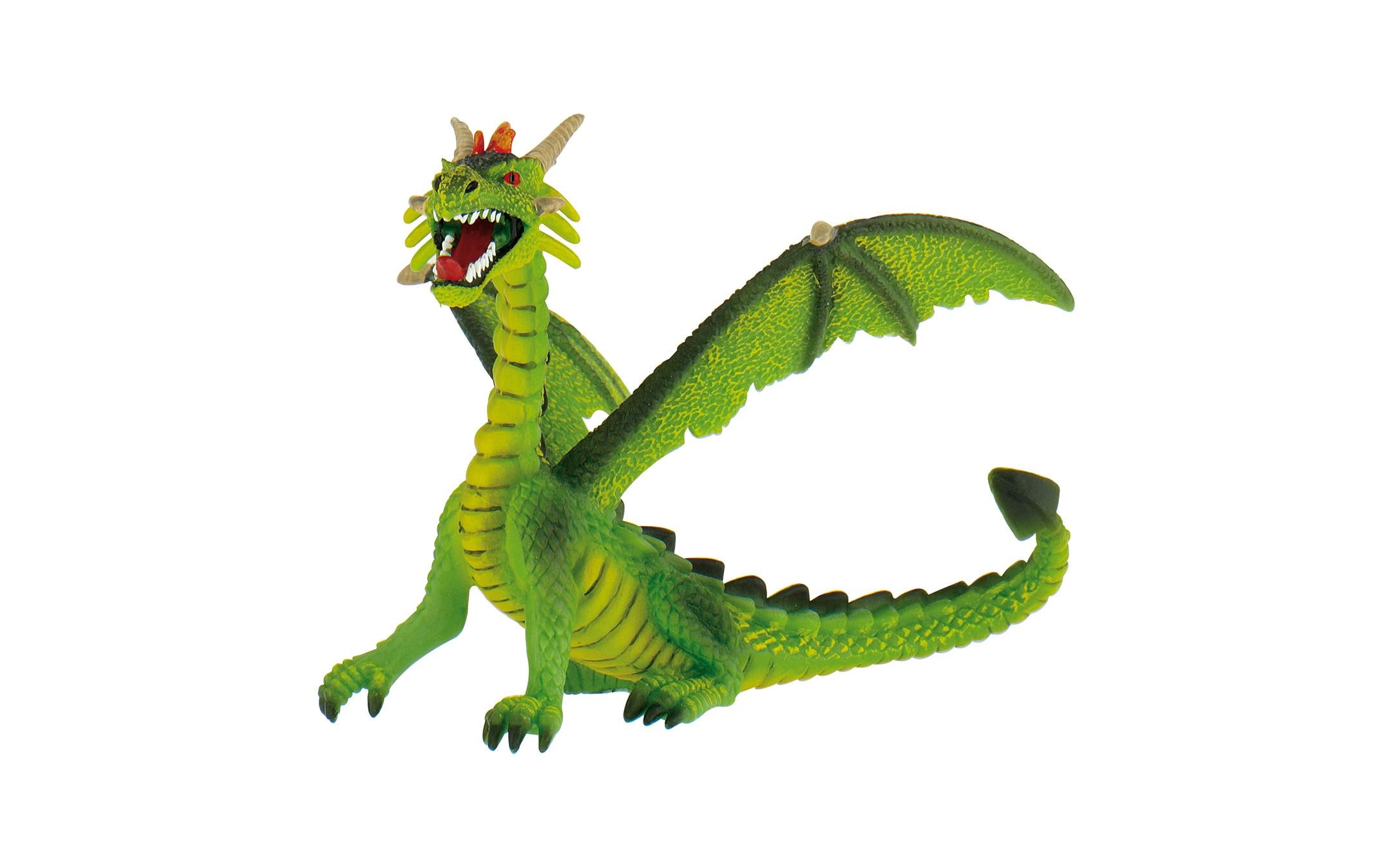 Spielzeugfigur Drache sitzend grünDrachen Spielzeugfigur