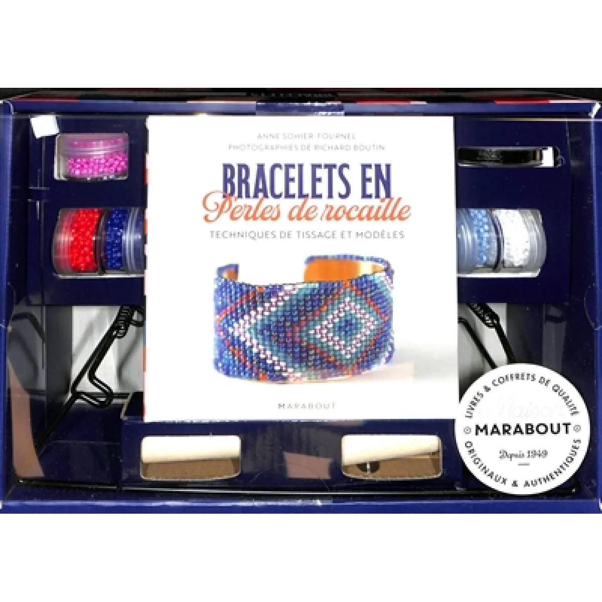 La fabrique bracelets tissés : perles de rocaille, 15 modèles à créer