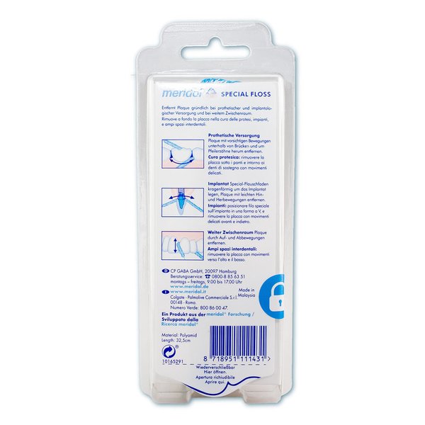 meridol® special-floss (50 Flauschfäden)