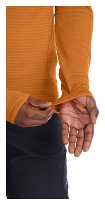 Pull Polaire Demi-Zip Rab Ascendor Light Orange