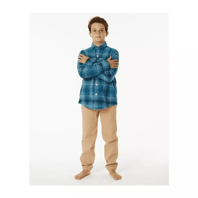 Chemise junior RIPCURL Polar Fleece Party Pk Shirt -B Blue