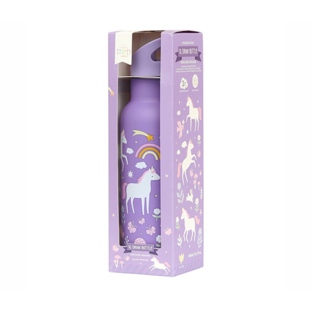 Køb A Little Lovely Company Unicorn Dreams Xl Rustfrit Stål Drikkeflaske