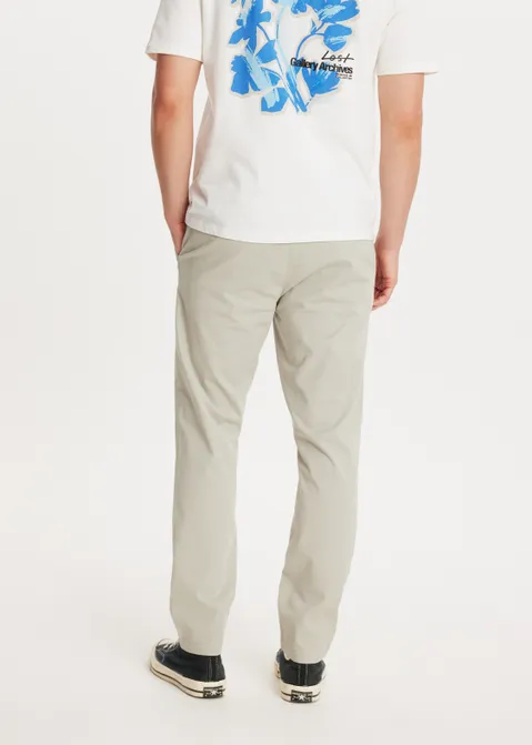 Chino straight broek groen (GRN.PAS)