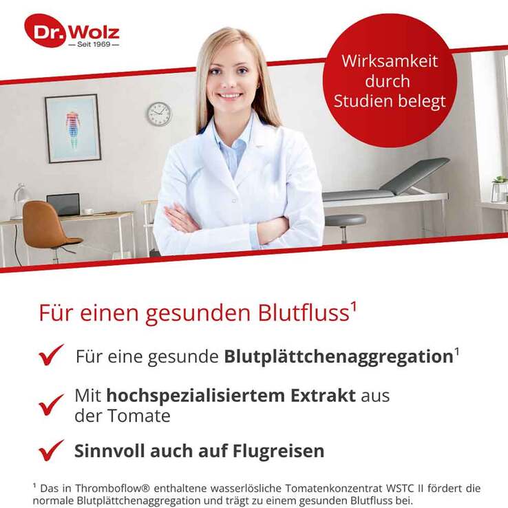 Thromboflow Kapseln Dr. Wolz, 60 St