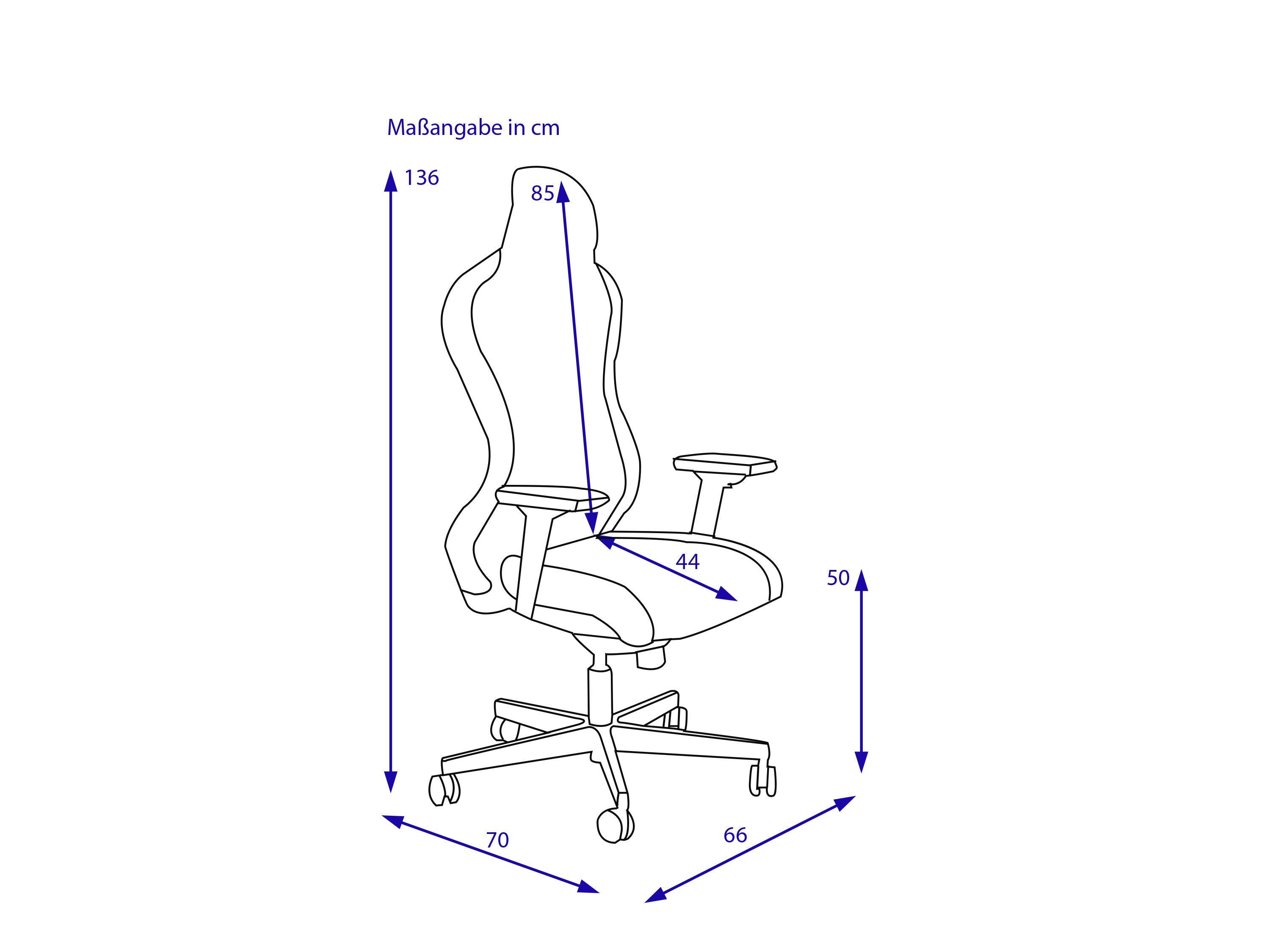 Drehstuhl SITNESS RS SPORT