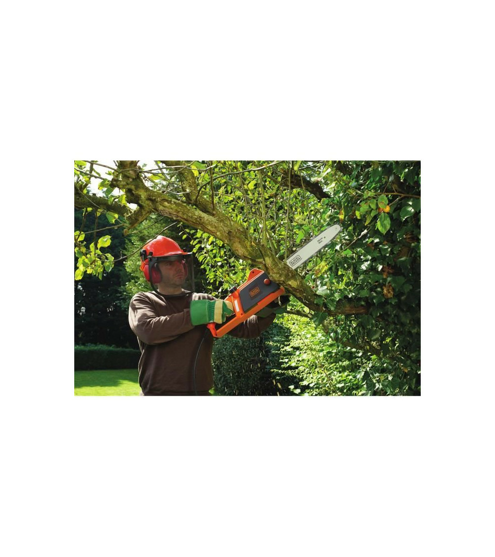 Black & decker tronçonneuse 35cm 1800w - tendeur avec clé cs1835