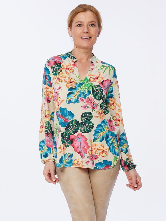 Blusenshirt Summer Leaves