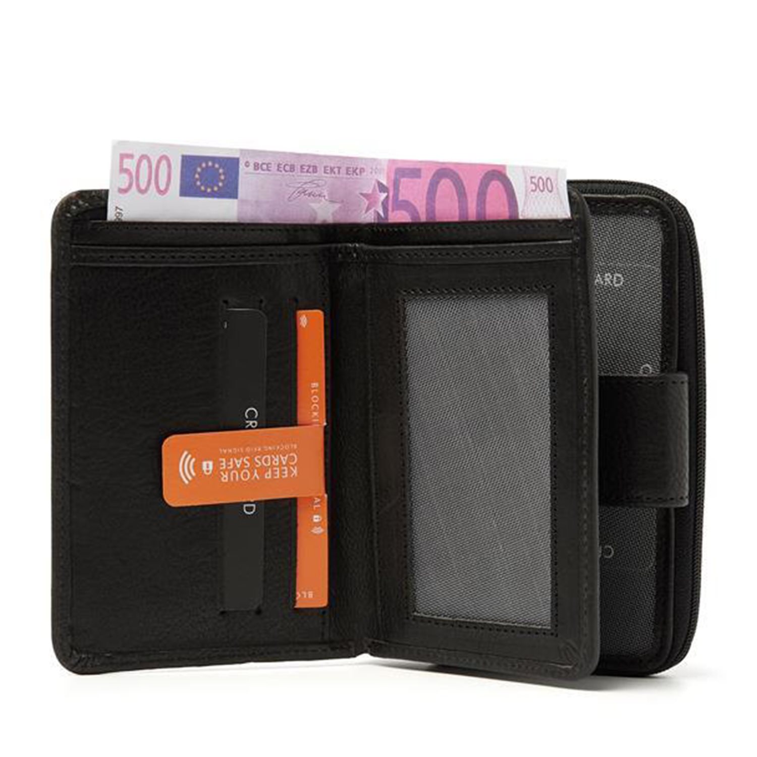 dR Amsterdam Milan Ladies Wallet 28123 black