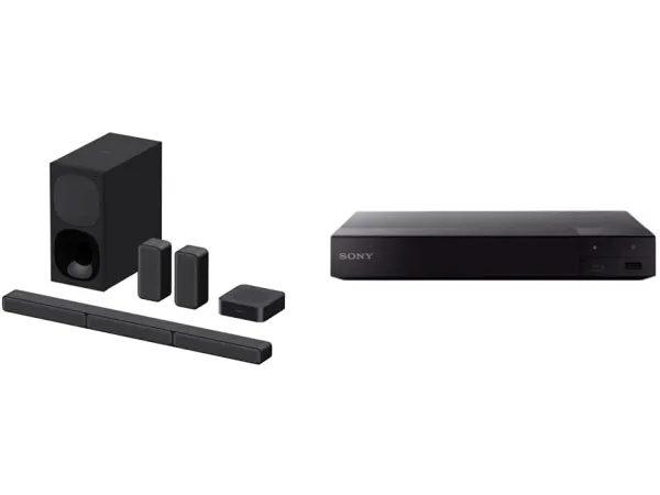 Sony HT-S40R - Lydbarsystem - til hjemmebiograf - 5.1-kanal - trådløs - Bluetooth - 600 Watt (Total)