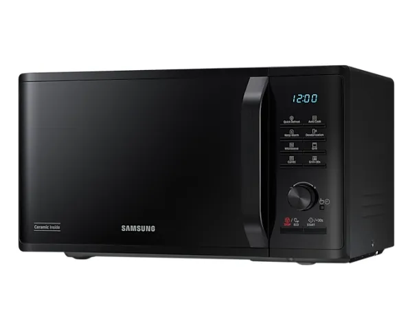 Samsung MG23B3515AK - Mikrobølgeovn med grill - 23 liter - 800 W - sort