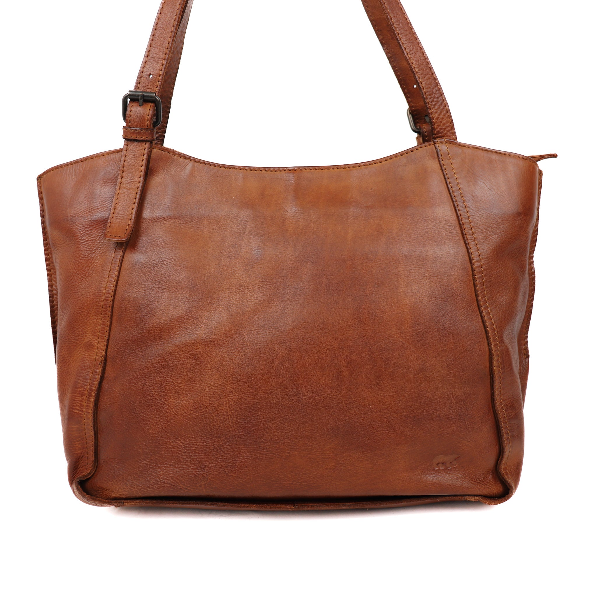 Hand-/schoudertas 'Yvonne' cognac Cognac