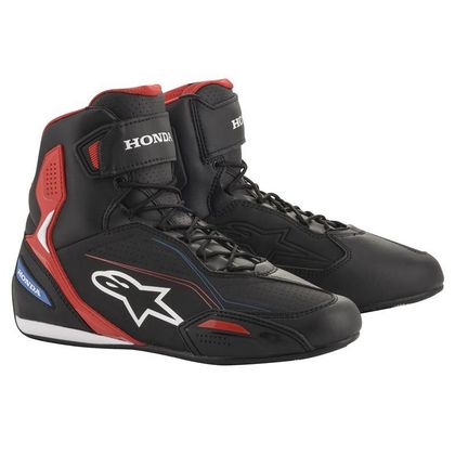 Baskets Alpinestars FASTER-3 - HONDA - Noir / Rouge