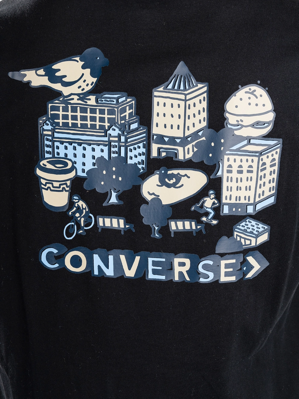 Converse City Tour Graphic T-Shirt converse black