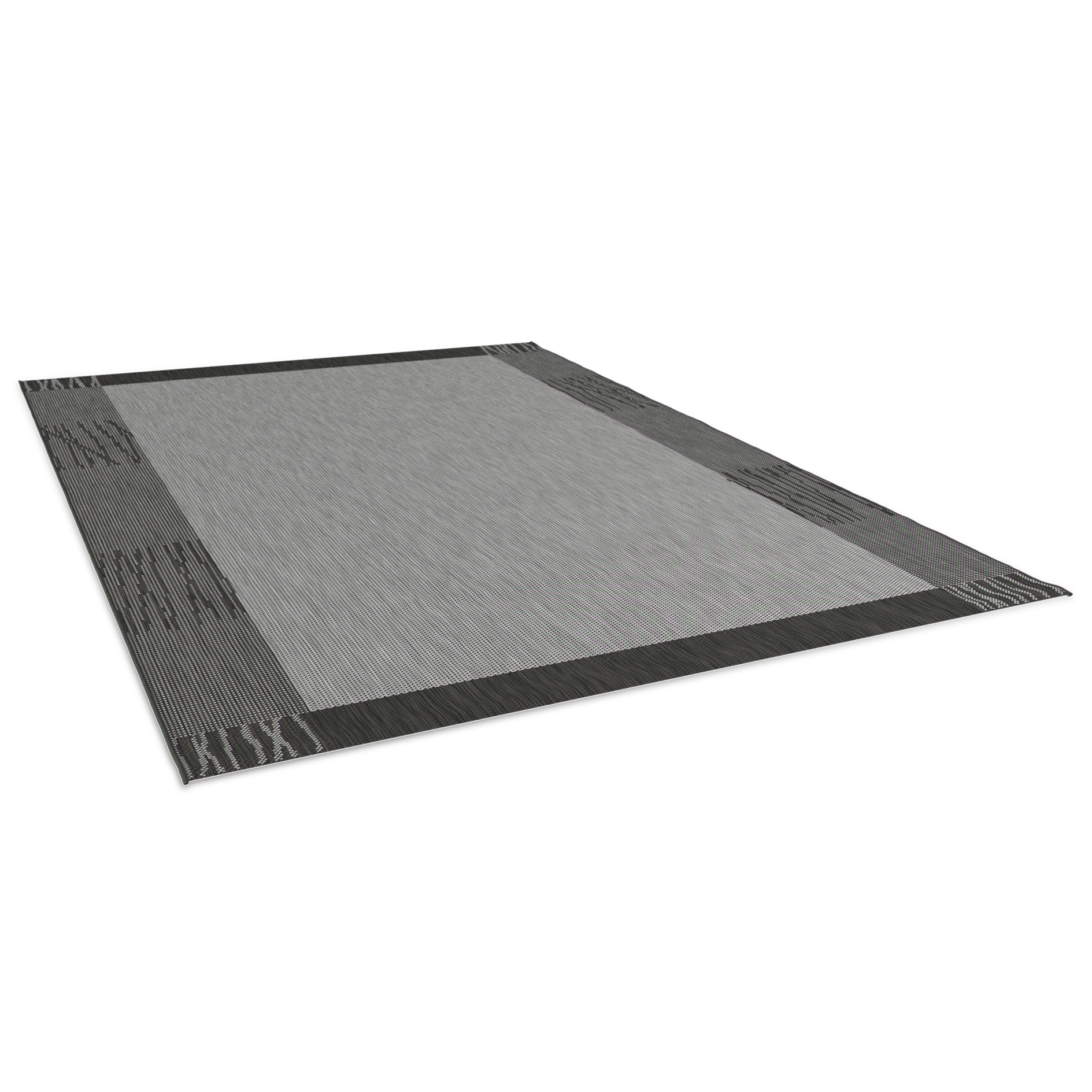 In-/Outdoorteppich - grau - 80x150 cm