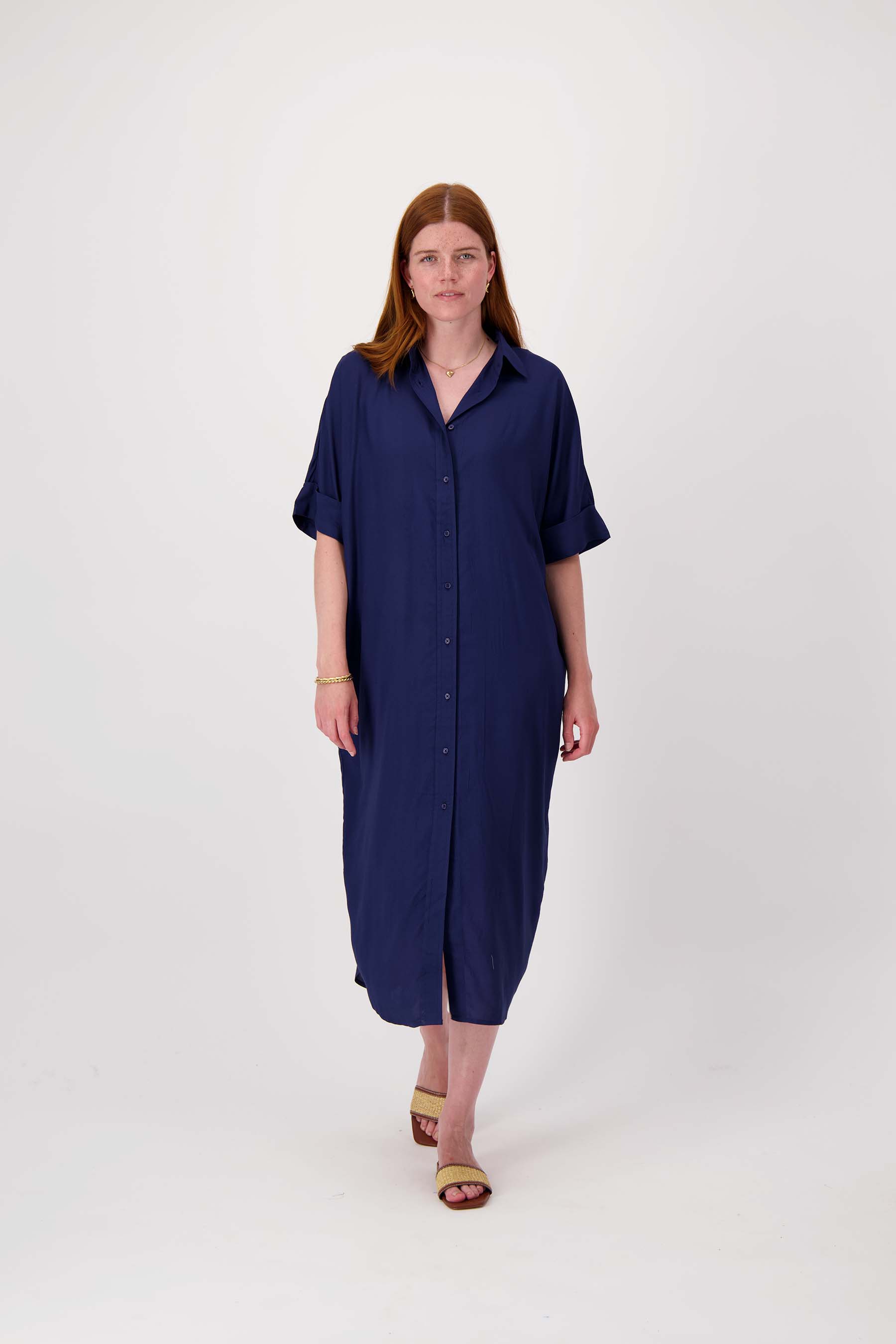lange blouse jurk