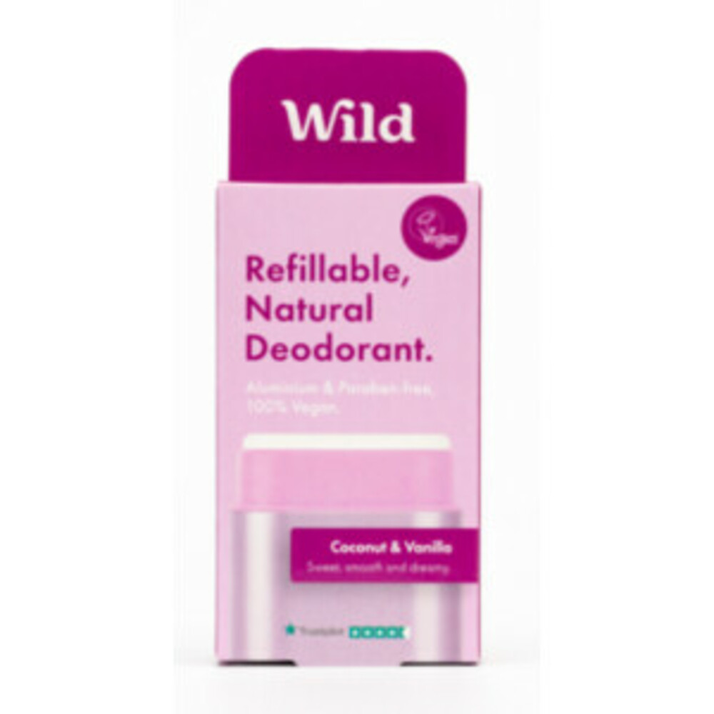 Wild Deodorant Natural Coconut & Vanilla40 gr
