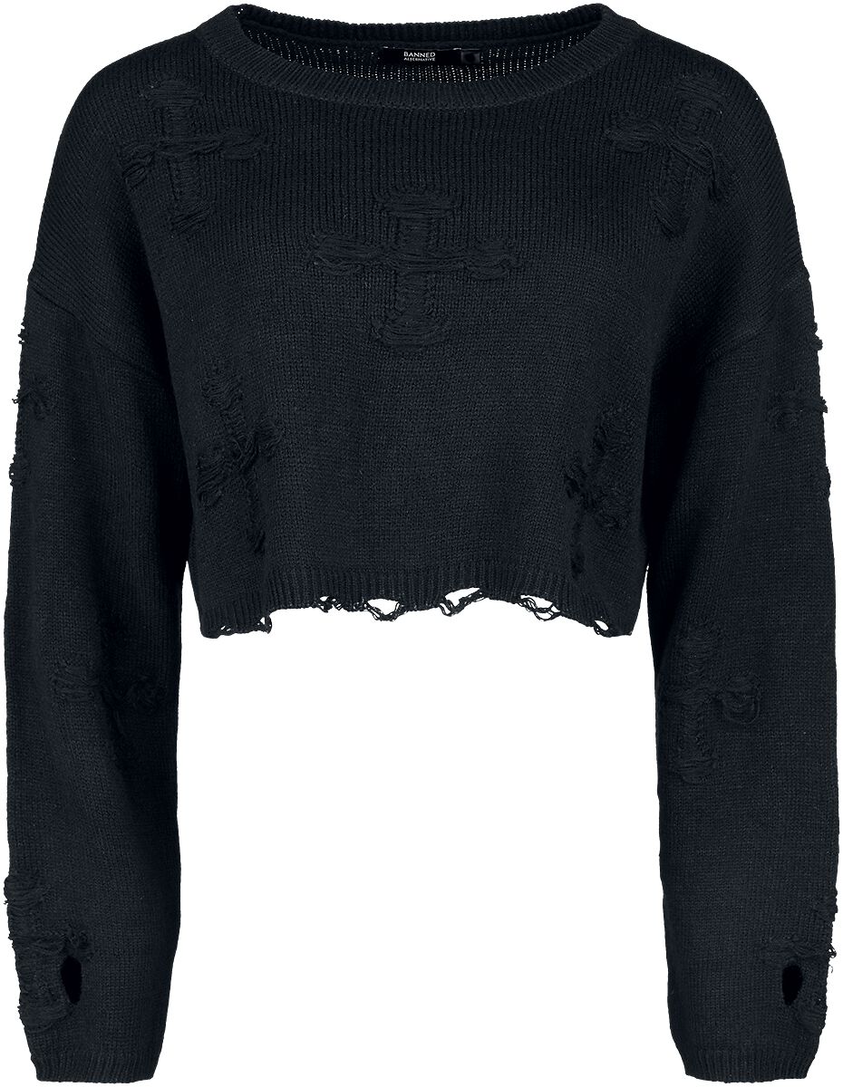 Pull Onyx Bow | Banned Pull tricoté