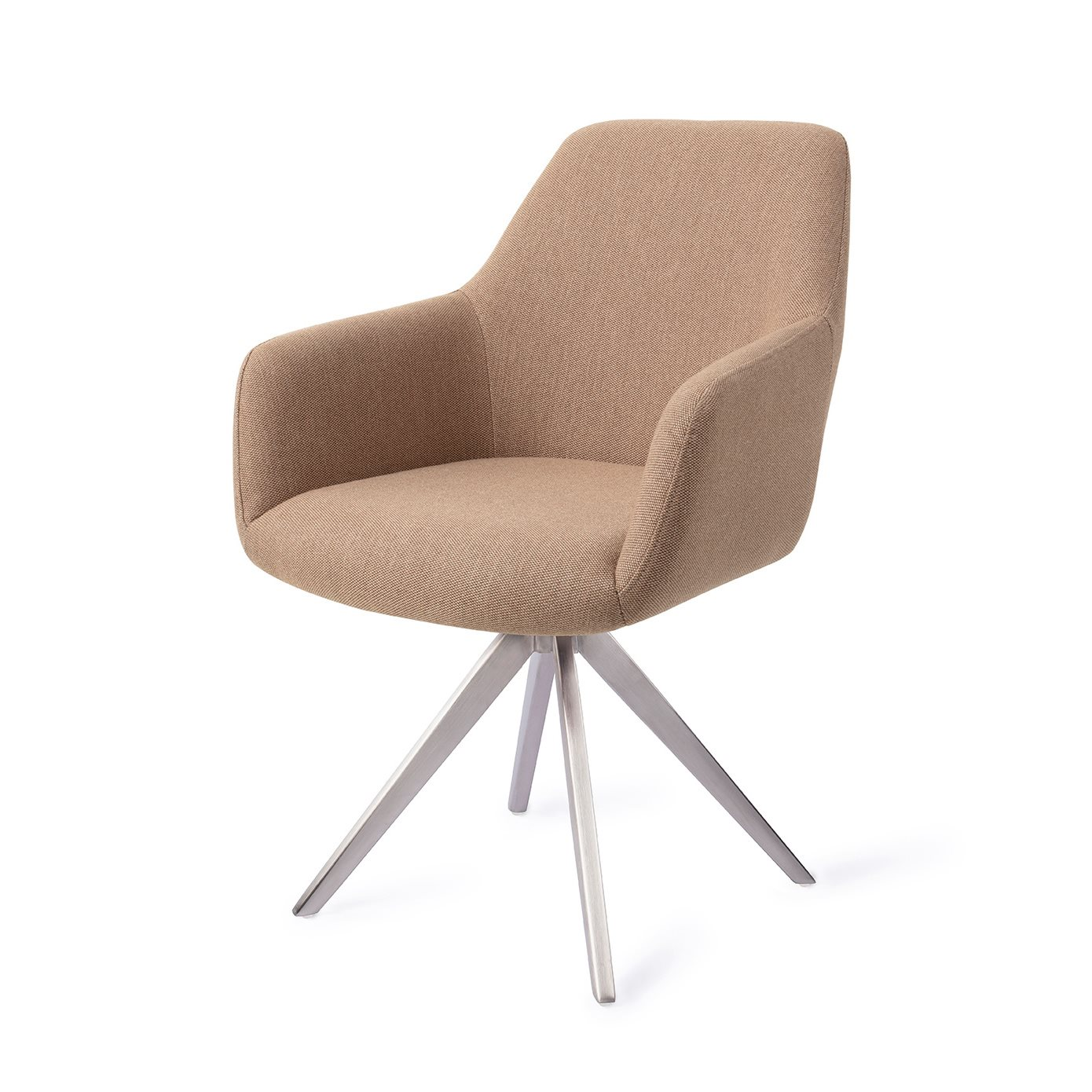 Jesper Home Eetkamerstoel Hiroo - Turn Steel Whisper Wheat