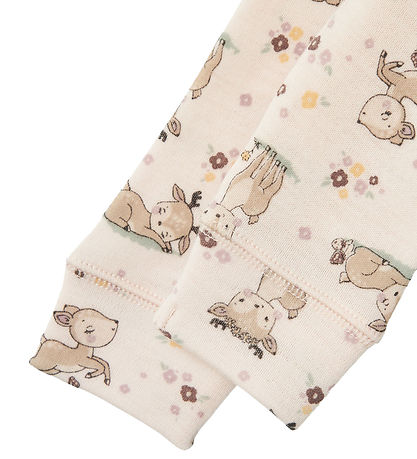 Name It Leggings - Uld - NbfWillit - Lilac Ash m. D?dyr