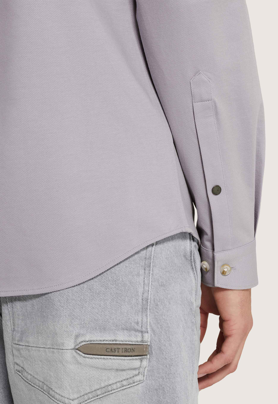 Cast Iron Twill Jersey Overhemd