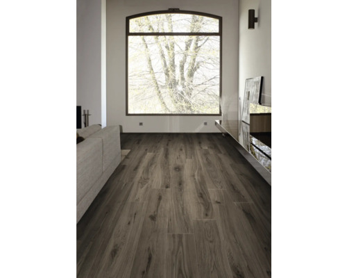 Porseleinen steengoed wand- en vloertegel Oliver Braun 20 x 119,5 x 1 cm mat gerectificeerd
