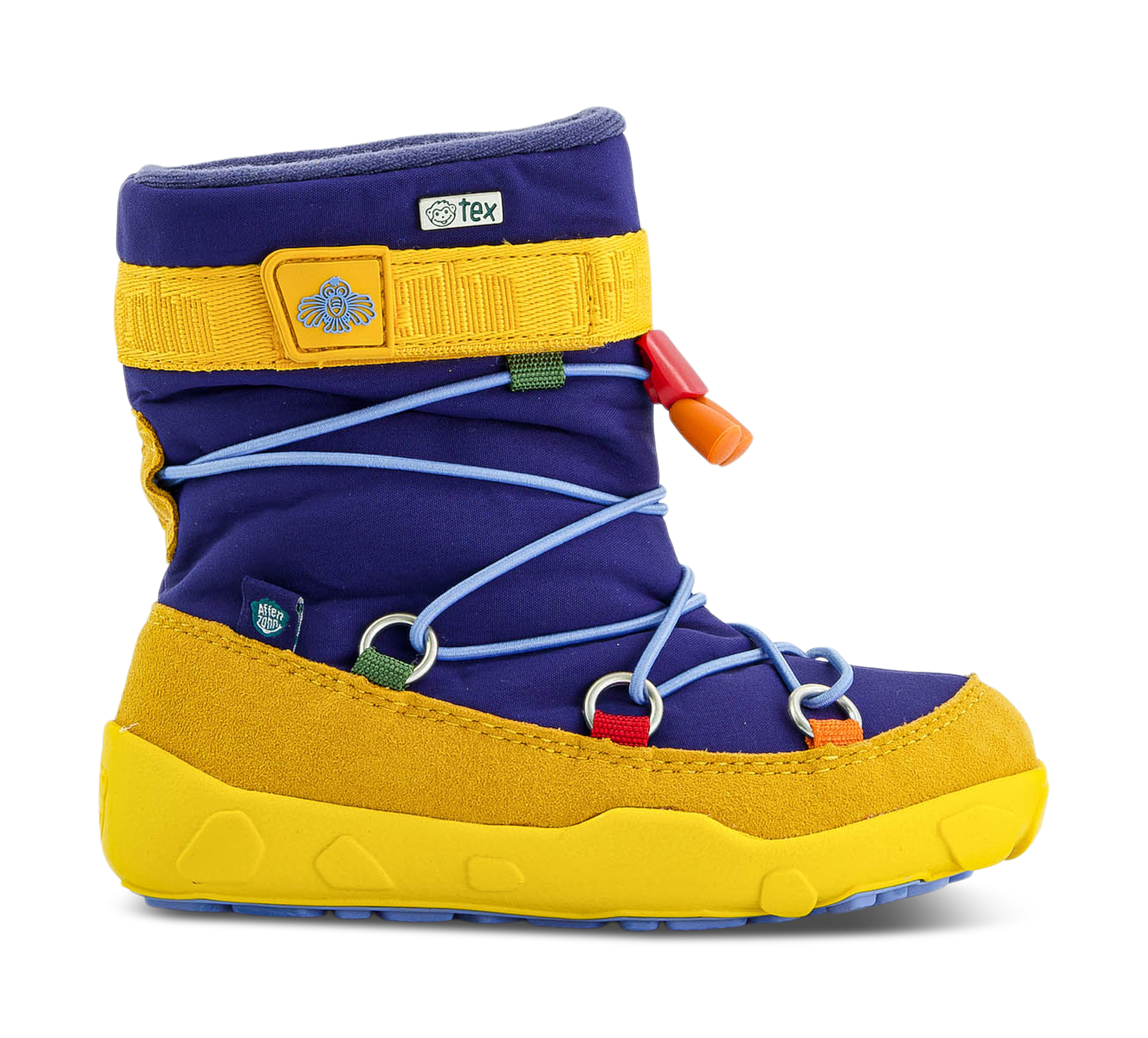 Affenzahn Schneestiefel Vegan Snowy blau