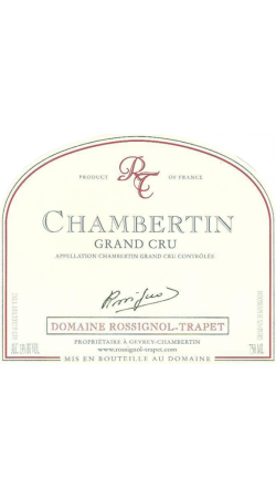 Domaine Rossignol-Trapet 2009 Chambertin Grand Cru Rouge