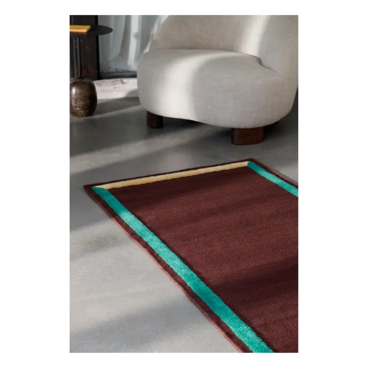 & Tradition Tapis Framed  | Bordeaux