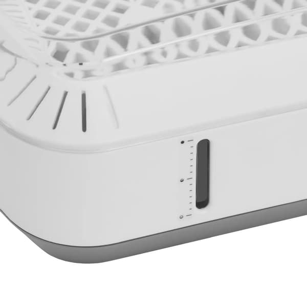 Automatisk klekkerugemaskin for 35 egg med et luftfuktingssystem og et 80 W ovoskop
