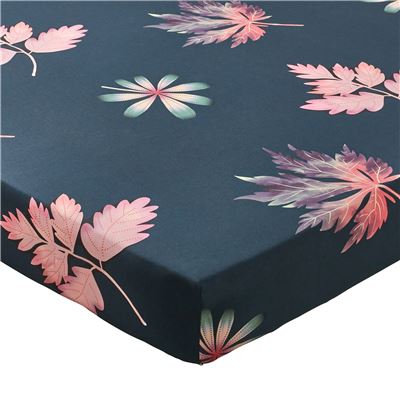 Linge de lit à grandes fleurs - BECQUET CRÉATION