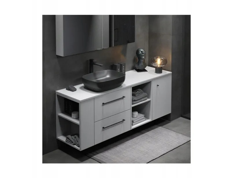 Cersanit S932-072 PODUM LARGA 60 GRAY ZMONT // CES.LARGA-PODUM-60-SZ-ZMONT