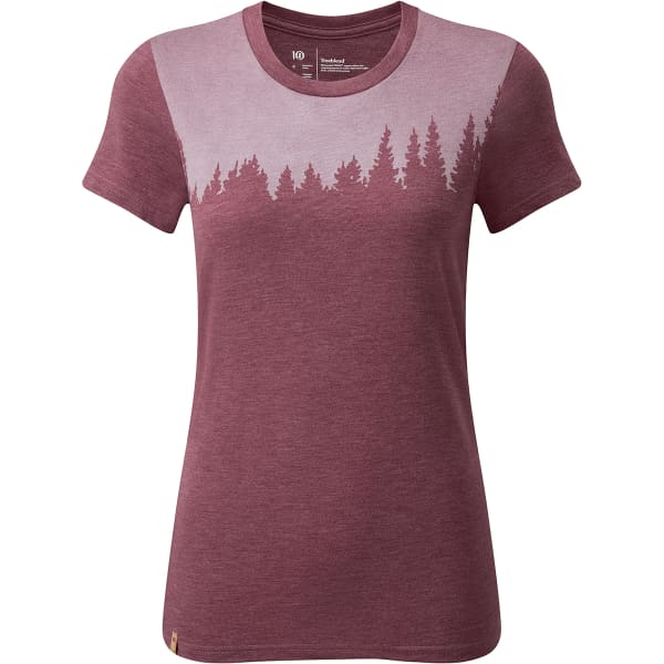 T-shirt TENTREE W JUNIPER SS TEE CRUSHED BERRY HEATHER