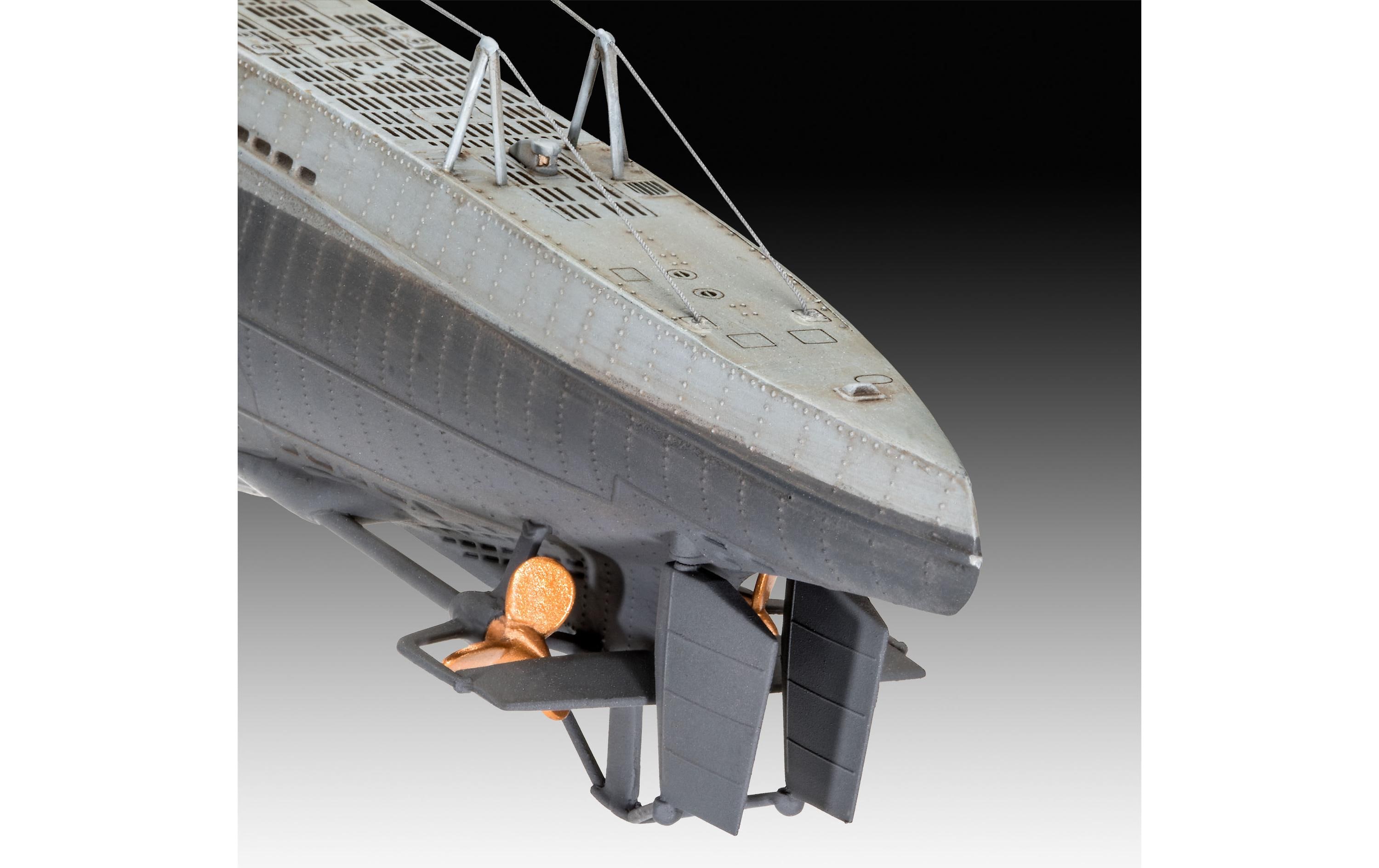 Bausatz U-Boot U96, Das Boot Collector's Edition 1:144Das Boot Collector's Edition - 40th Anniversary, Geschenk Set inklusive Klebstoff und Farben