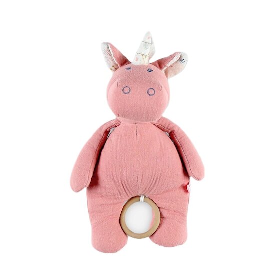 Lina & Joy Peluche musicale Mousseline    Rose        de               Noukies