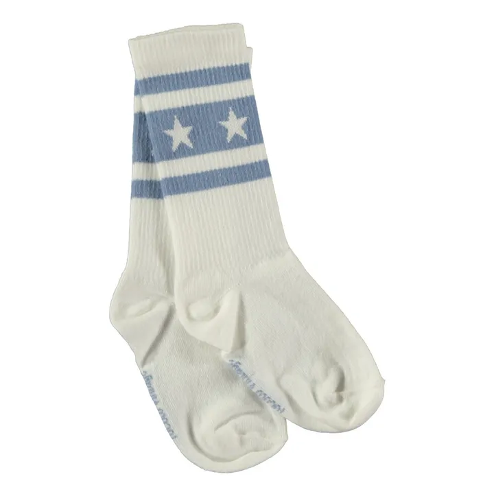 Tocoto Vintage Chaussettes Etoile | Bleu