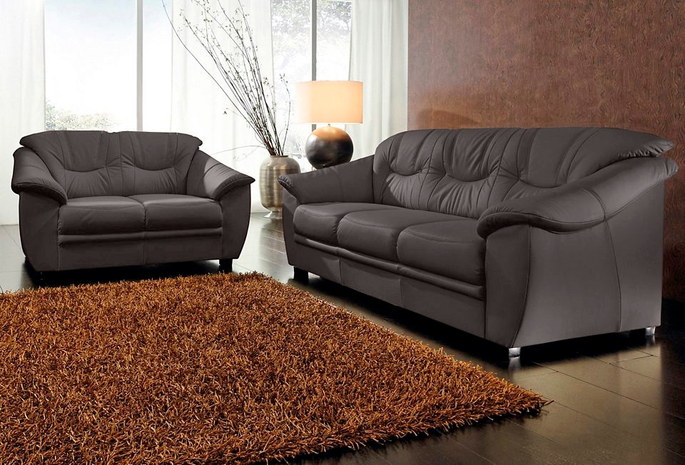 sit&more Polstergarnitur »Savona, B: 148 bzw. 198 cm« Set: 2- & 3er-Sofa, mit Federkern