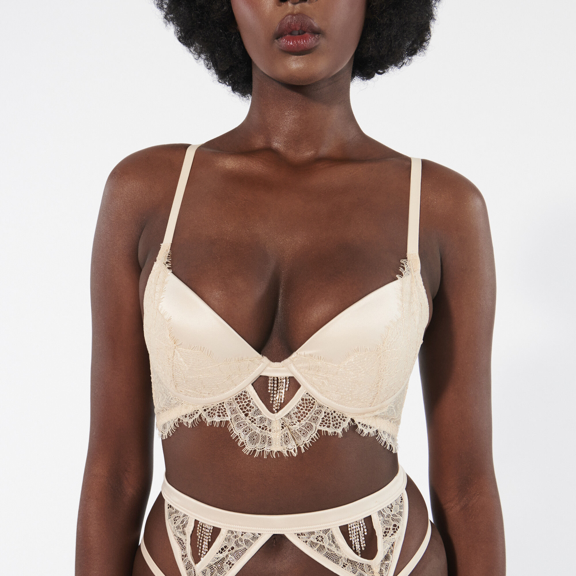 Soutien-gorge push-up en dentelle