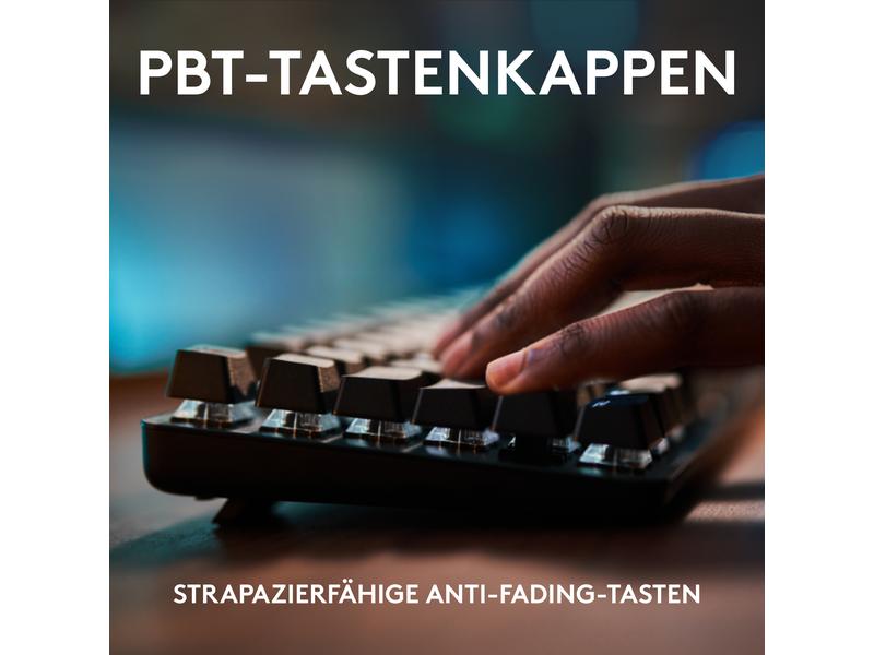 Logitech Gaming-Tastatur G413 SE Mechanische Gaming-Tastatur mit Aluminium-Top-Case
