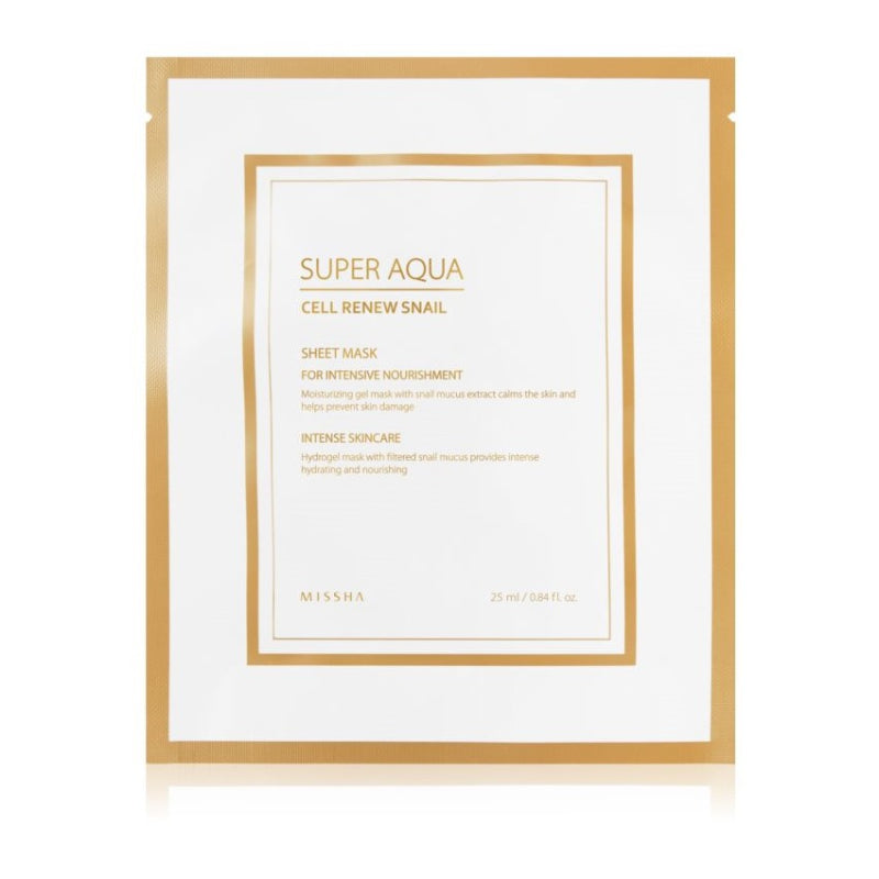 Super Aqua Cell Renew Snail Hydro Gel Mask