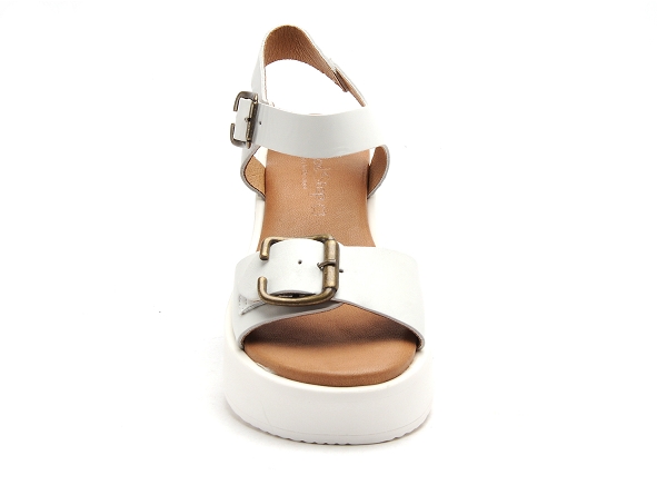 Goodstep nu pieds plats femme 3133 blanc